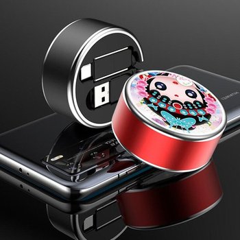 三合一伸縮圓盒傳輸充電線_5